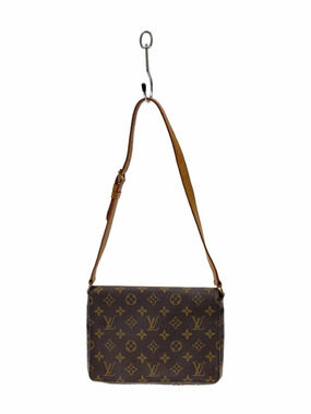 LOUIS VUITTON Musette Tango Monogram Canvas Short Shoulder Bag on piping